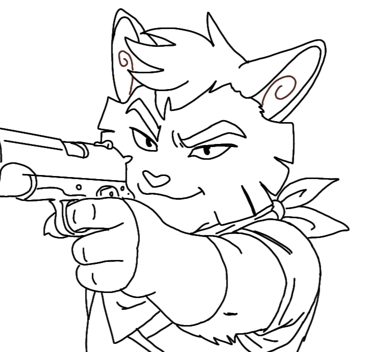 Ribbitlover1's tweet photo. Nico w.i.p #Lackadaisy #Lackadaisyfanart https://t.co/oY89s4SqYr