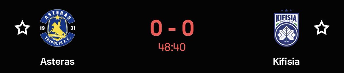 blazentije's tweet photo. 📢 Check my bio for the FULL access. 🚀

🇬🇷 Asteras vs Kifisia: In 13/20 previous 2nd halves there was at least 1 goal scored 🔥

📊 In 95% of the previous games this season there was at least 1 goal scored as well

💰 My bet: Over 0.5 Goals ⚽

 #InPlay #SportsBetting  #Greece https://t.co/7jhmlFYvdd