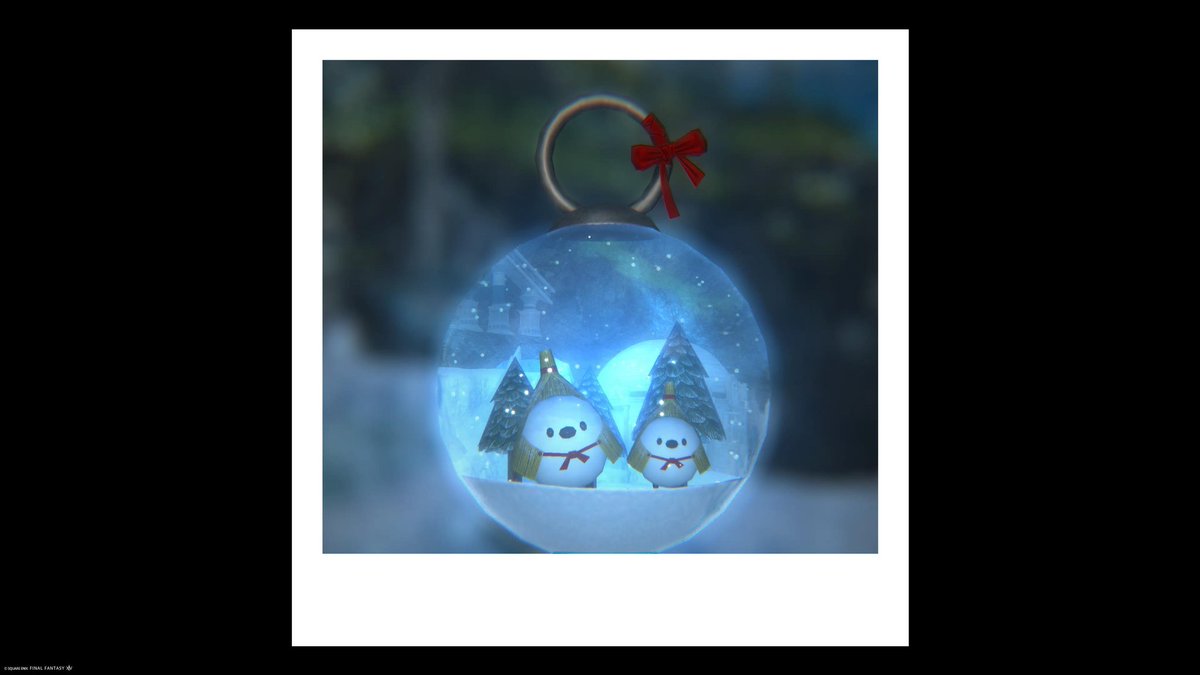 Fja_S_ff14's tweet photo. 占星のスノードームを通すと背景がぼけないの面白いなと思いました（感想文）
 #FF14 #FF14SS https://t.co/gANbmolbaR