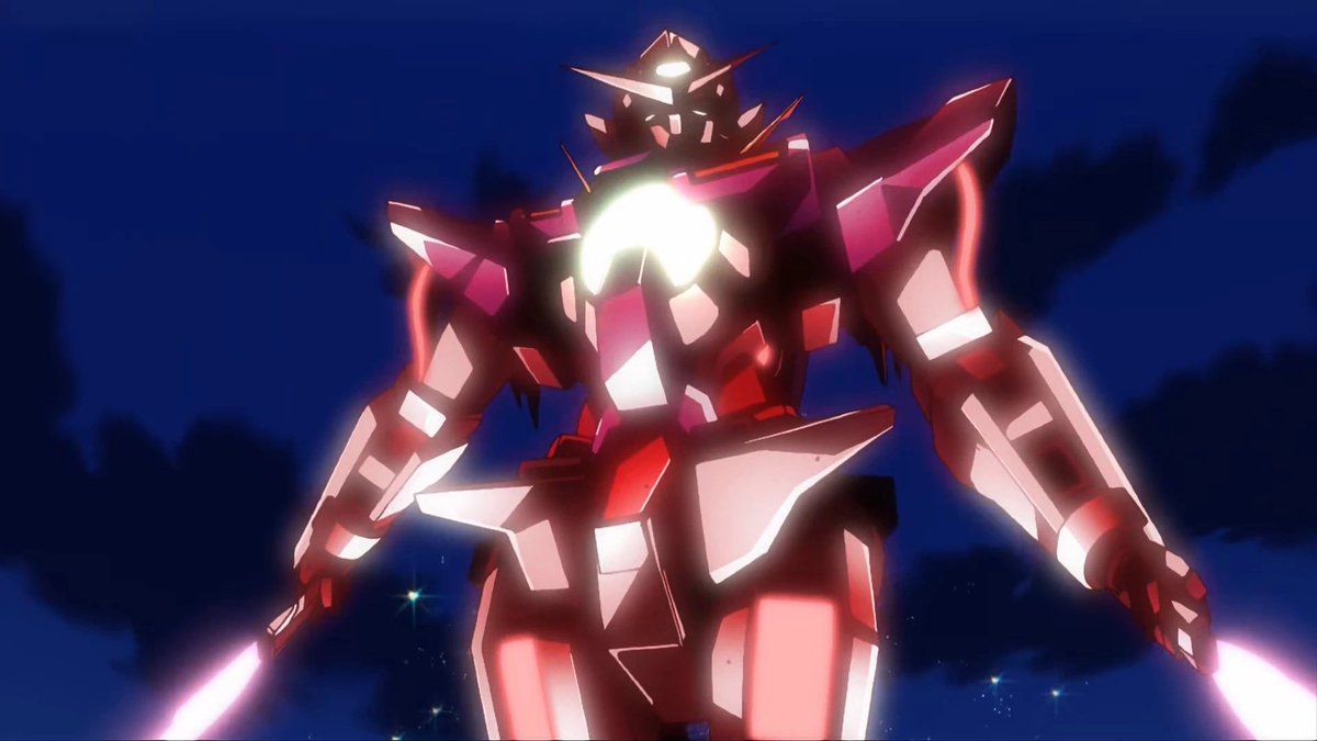GundamMoments's tweet photo. Thinking about it, the Exia is probably one of my main candidates for taking the Unicorn spot in Odaiba, like, the 00 20th anniversary comes next year and the Exia has more than enough lights and sounds gimmicks to fit the role, it just makes sense https://t.co/W6DrBlOaGh