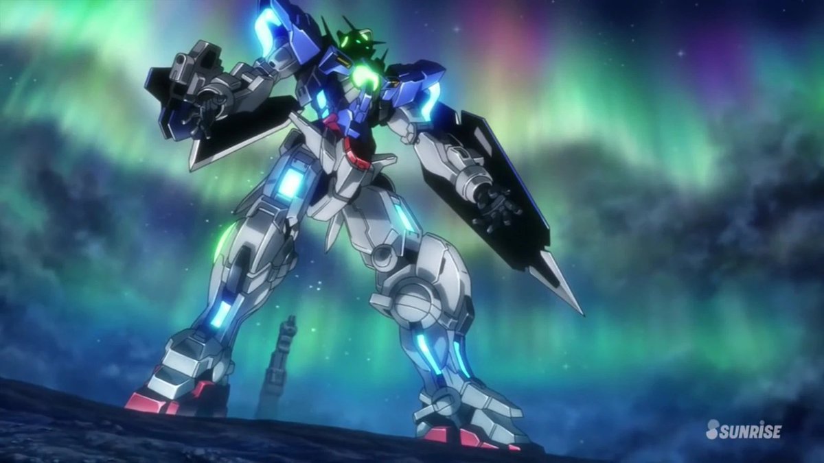 GundamMoments's tweet photo. Thinking about it, the Exia is probably one of my main candidates for taking the Unicorn spot in Odaiba, like, the 00 20th anniversary comes next year and the Exia has more than enough lights and sounds gimmicks to fit the role, it just makes sense https://t.co/W6DrBlOaGh