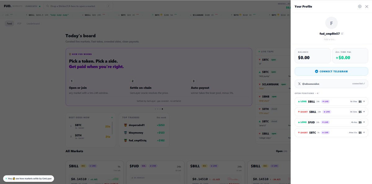 Ednamenden's tweet photo. The best part of onchain markets isn’t the money.
It’s transparency.
For the first time, conviction is measurable. https://t.co/thseOhV73s