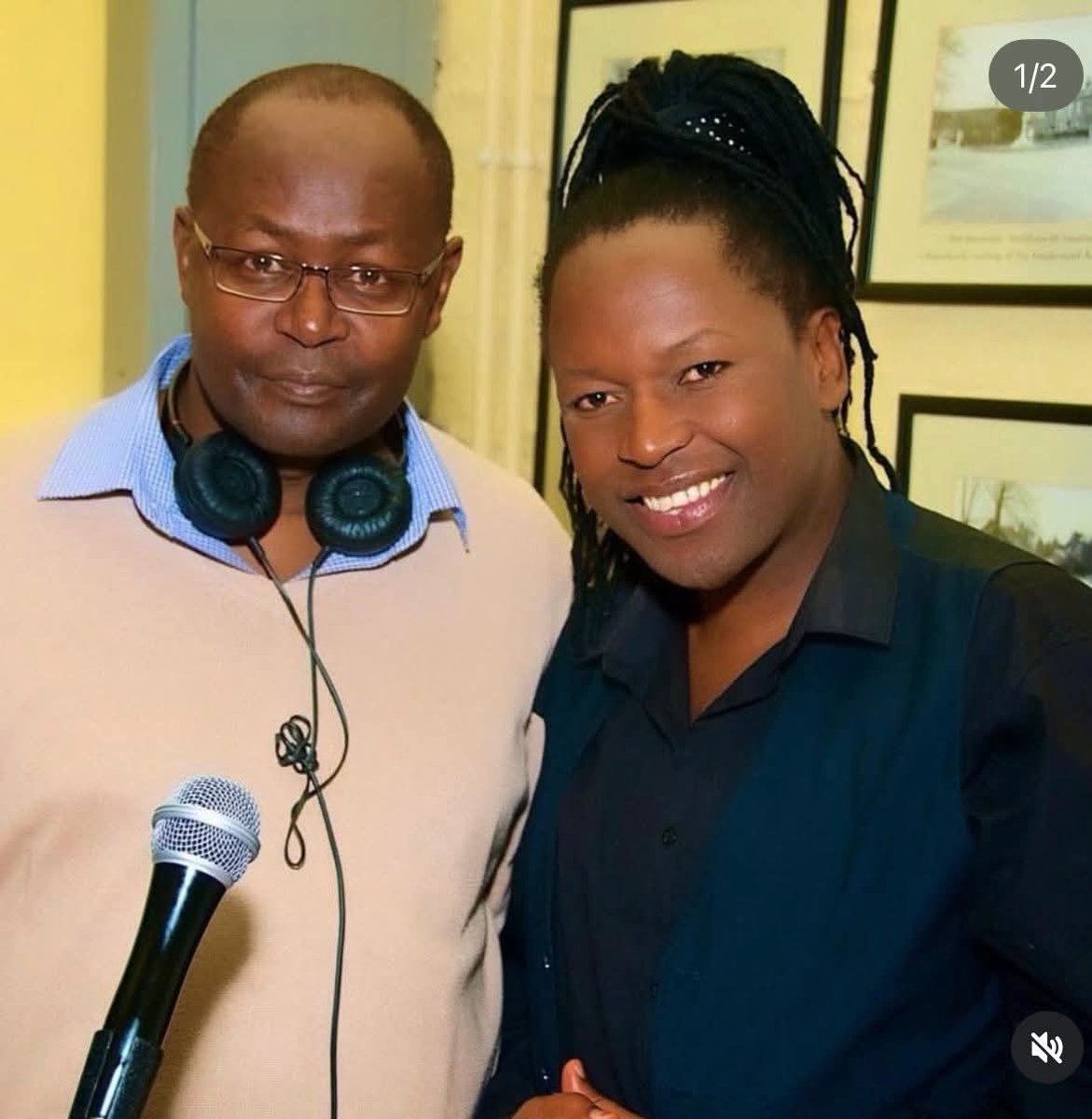 PhillipSibanda8's tweet photo. DJ Peter Johns  and I first crossed paths way back circa 1990’s when I was presenting  ‘Music Box’ from Montrose Studios in Bulawayo which later morphed into ‘Coca Cola on the beat’ , ably fronted by Peter Johns and Patricia Mabviko  from Pockets Hill, Harare. 

When PJ passed away  , I felt he had touched the very core of Zimbabwe’s creative nerve . You were a quiet but formidable force . I remember how star struck I was when I first met you . A young , starry eyed Kevin Ncube was officiating as MC at the Miss Gweru beauty pageant - and you were the DJ PJ , we worked in tandem thanks to the organiser Mavis Koslek !!!  Midlands Hotel was jam packed , cameras clicking when we walked in , a thunderous applause , time seemed to stand still that night . By the way , that was my very first big paycheque.

It was you , Peter , who affirmed that MCeeing should be my specialty, if I stayed in that lane that would be my trajectory for a long time to come . That was your superpower Mr Radio Driver . YOU  said I was good at it. You were right - the universe conspired. I adored working under your tutelage . We were to meet so many times after that . Long mentorship talks at the Fairmile - we listened to  and critiqued many a radio station around the world on your state of the art wireless . You were quite ahead of your time.  You were a professor at what you did . 

You did not simply work in radio - you gave it soul . You echo still in the stories I tell . Even here at the BBC . Alongside Kelvin Sifelani and Tich Mataz you made us feel that AFRICAN CHILD, YOUR BROADCASTING DREAMS ARE VALID. There was something in that 90s soil - we didn’t just rise , we soared ! 

We were to meet several times again in the UK , where I wish I’d documented our many reunions on stage …for one , Melissa Darbey Sibanda’s wedding on a boat in London , where you DJ’d and I MC’d. Anyone who was there will remember how I gave you your flowers . I’m glad Mel allowed me the leeway on HER big day - how very gracious of my cuz. In the business, you have to clear these things first , you see. 
I’d religiously soak up your advice. More importantly , I liked that you didn’t transgress the rights of others . No distant objectives . Nada. 

I woke up thinking of you today gentle heart. My latest broadcast is a tribute to you . I’d be mortified if you don’t watch it Peter. 

And as the years pass since you’re going home - I realise I appreciate your incredible legacy even more .
Seeing you in many spaces one knew there was a friend in the room who was so generous with his  time and talents. 

Rest in power and rise in Glory Peter Johns , broadcaster extraordinaire .