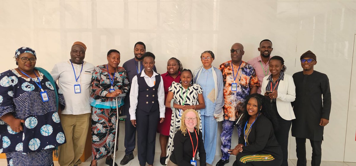 ADFSecretariat's tweet photo. Ahead of Kenya’s review by the African Commission on 18th May 2026, @UDPKenya  and the Kenya Network of Women with Disabilities held a bilateral meeting with Hon. Comm'r Marie Abomo- Chair of the Working Group on the Rights of Older Persons and People with Disabilities in Africa https://t.co/Klr6FADLdY