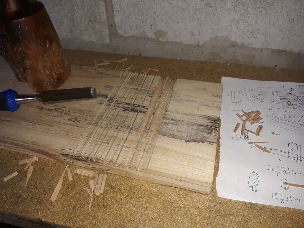 bbbradsmith's tweet photo. I forgot to follow up on this post, but after testing out the cardboard version I did begin making a wooden one out of spalted maple... https://t.co/HxsqCTwiu2