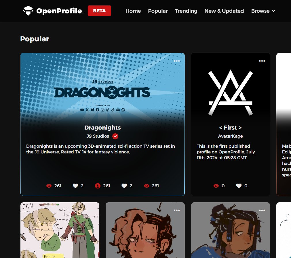 OpenProfile Beta tweet media