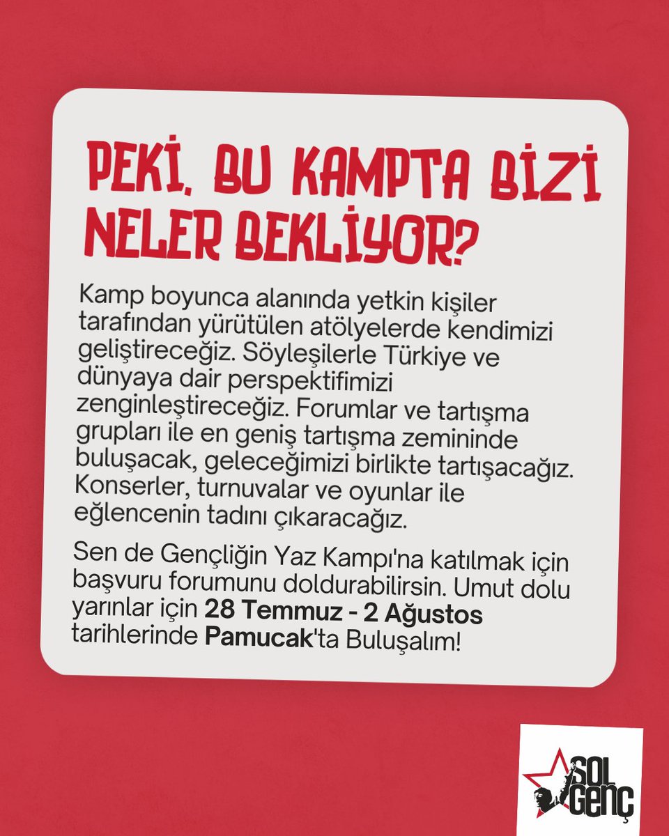 SOL Genç tweet media
