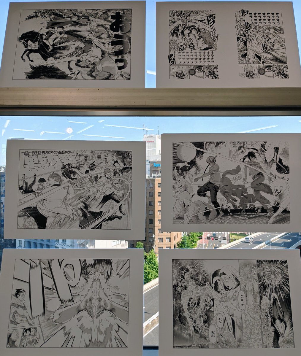 灰仭巫覡＆エア・ギアのPOP UPに行ってきました。 展示を見れてすごい