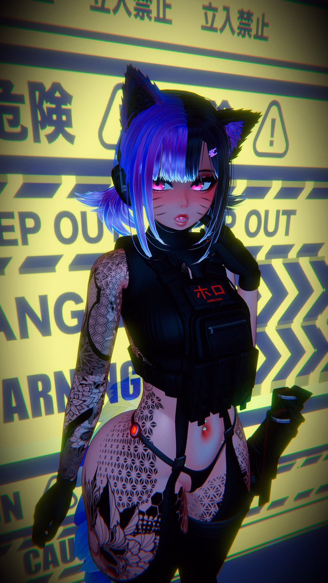 shortstackedvr's tweet photo. 💛Danger? Come closer and find out why ♡ Ari by @HoloExe out soon!💛
-
-
-🌏 Neon Territory by Ende
-
───── ∘⋅♡⋅∘ ─────
#Vrchat #Vrchatphotos #vrchatphotography #moots #vr #vrchatcommunity #vrchatavatar #vrchatavatars https://t.co/EWKMxtbSo0