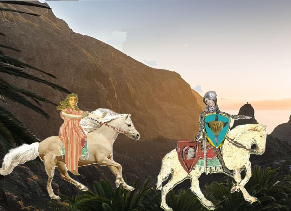 QuemarPress's tweet photo. Preview 9 our new translation 16c Spanish novelist Beatriz Bernal's 'Cristalian of Spain': giant arranges a joust between himself &amp; Lindedel, who accidentally causes giant's death but declines kingdom, giving it to giant's daughter.Continues feminist theme
https://t.co/SlHO1aL4lZ https://t.co/pizfBGWCT0