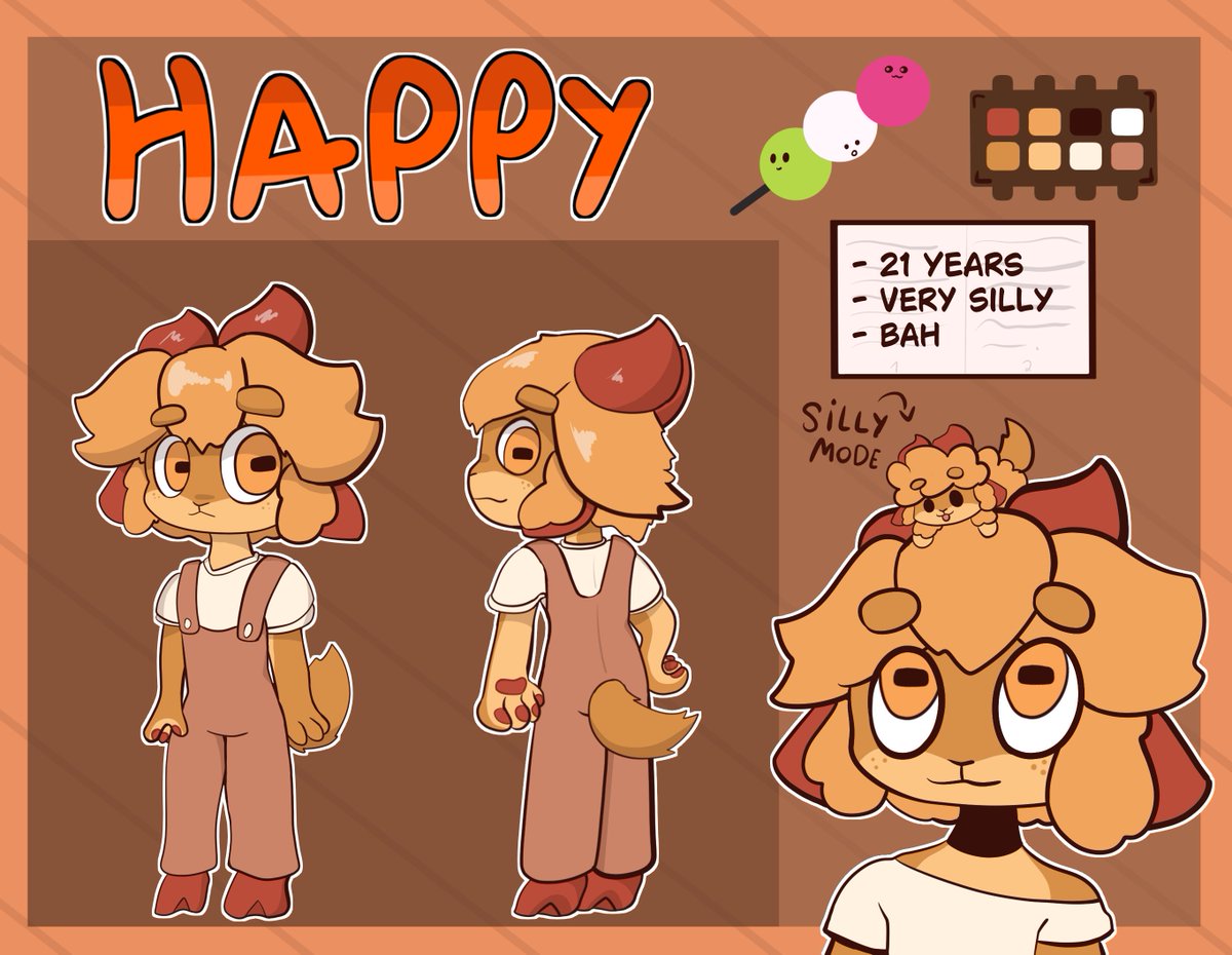 Happy (Comissions Open!) tweet media