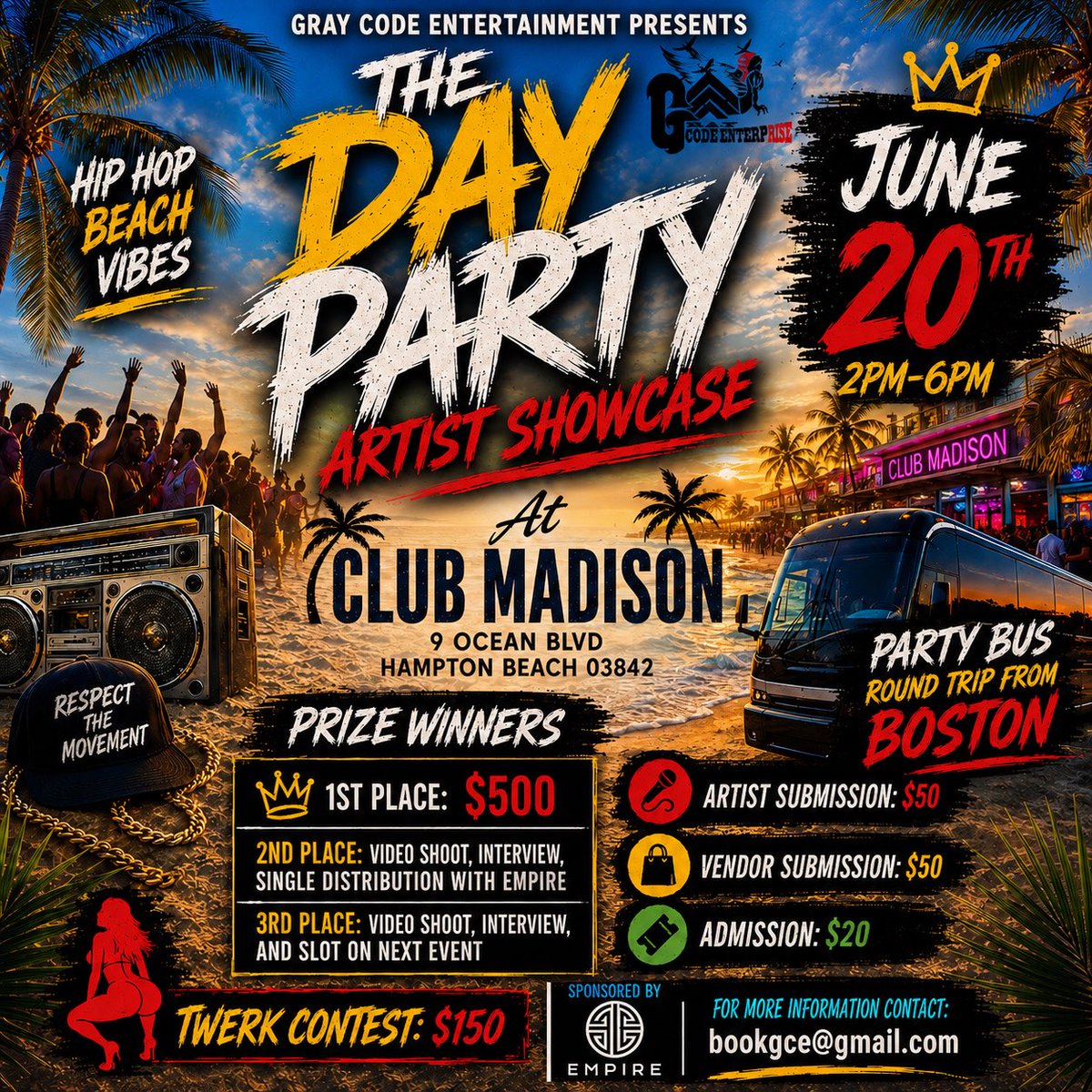 GCODEENT617's tweet photo. Sign up today ‼️June 20th #savethedate

https://t.co/yCCZy4mQk6 https://t.co/d4oune8Yyp