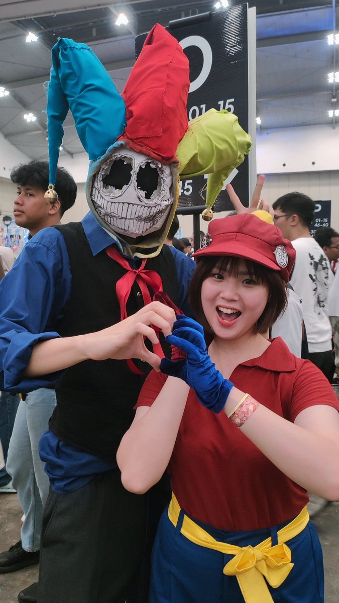 lucystudioart's tweet photo. Double P (Prototype and pomni)
#Humanpomni #Prototypecosplay #Comifuro2026 #ICEBSD #comifuro https://t.co/1AfJrlcRjS