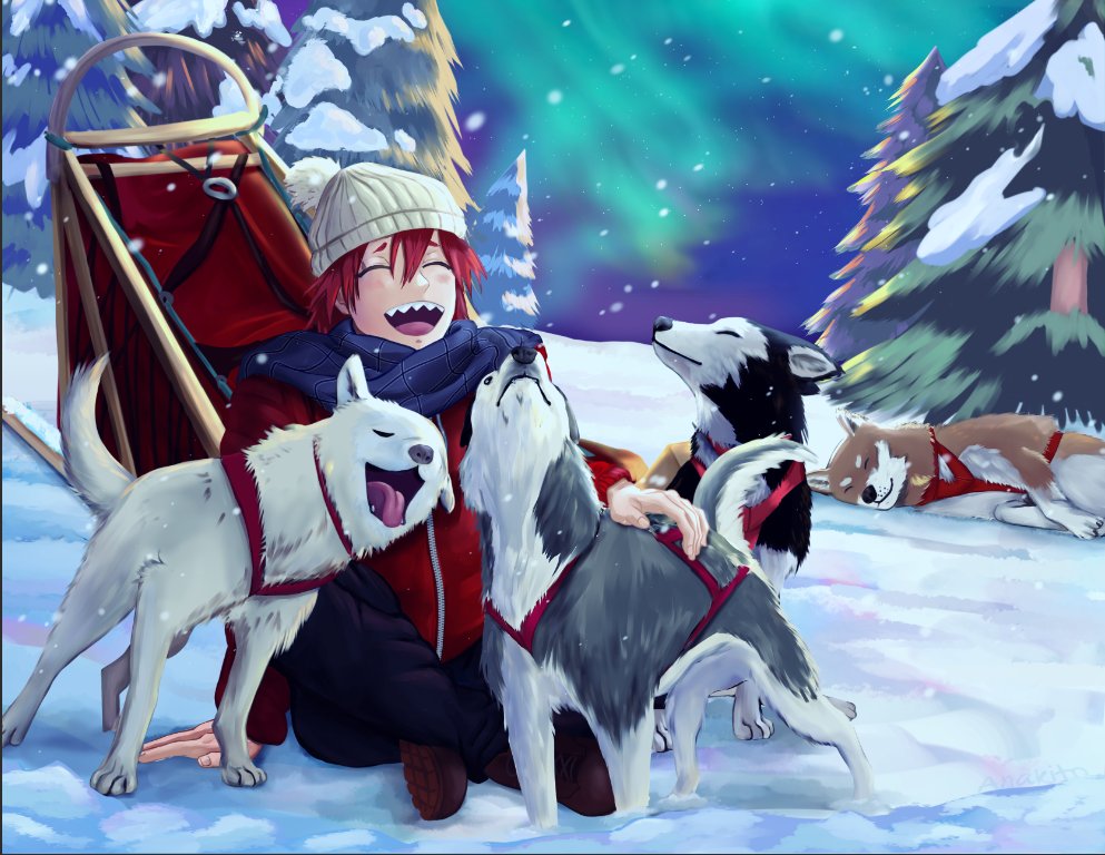AnakitoArt's tweet photo. Leftover sales open for the manly calendar!!
As a treat, I'm sharing an Alternate version of my December Calendar piece!
#kirishimaeijirou #bnha https://t.co/YUn5WrLIuc