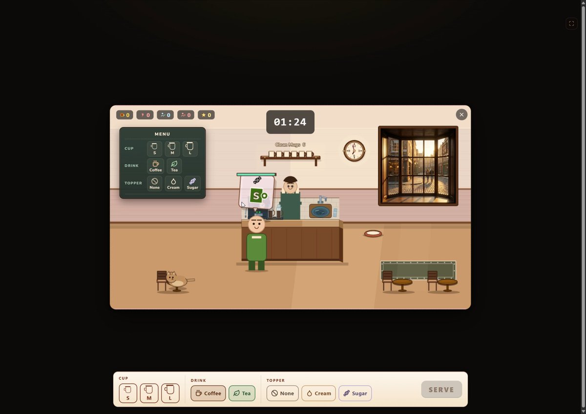InOneProjects's tweet photo. Crazy Cat Cafe @22u:

Lol in spite of the simple visuals, this is cute as hell. The purr sound is really appropriate and this kind of tight loop is enjoyable. Definitely worth a try. There's a few places for improvement (some slow indie... Full review at https://t.co/CSTvsNGUze https://t.co/ptvW0xNsBE
