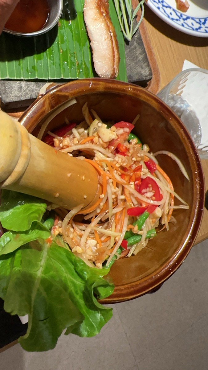 reysaint's tweet photo. Tried creamy tom kha gai in a tiny Bangkok street stall tonight – that coconut-lime balance hits different!  #ThaiFood #StreetEats https://t.co/kpGgyjVkNg