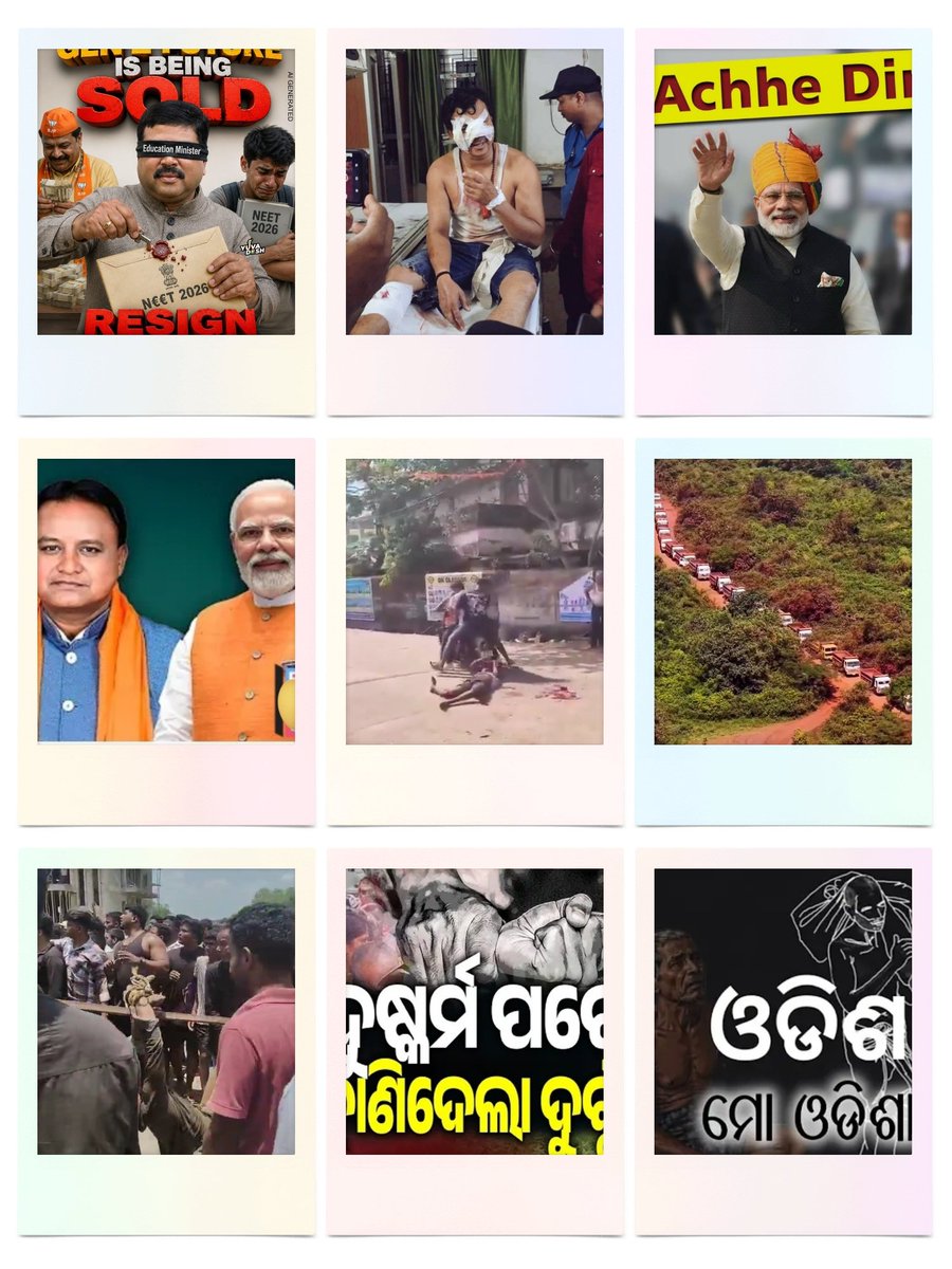 AdvGantayat's tweet photo. Imagine Odisha... with VK Pandian and the BJD 

Decision yours #odisha

Imagine Odisha... with the BJP government. https://t.co/HRzblLk8fO
