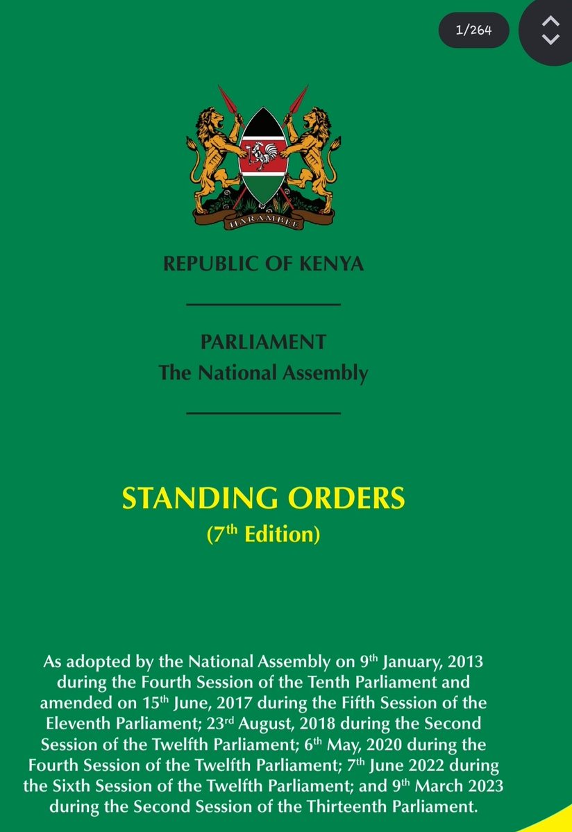 Senator Kiprotich Arap Cherargei tweet media