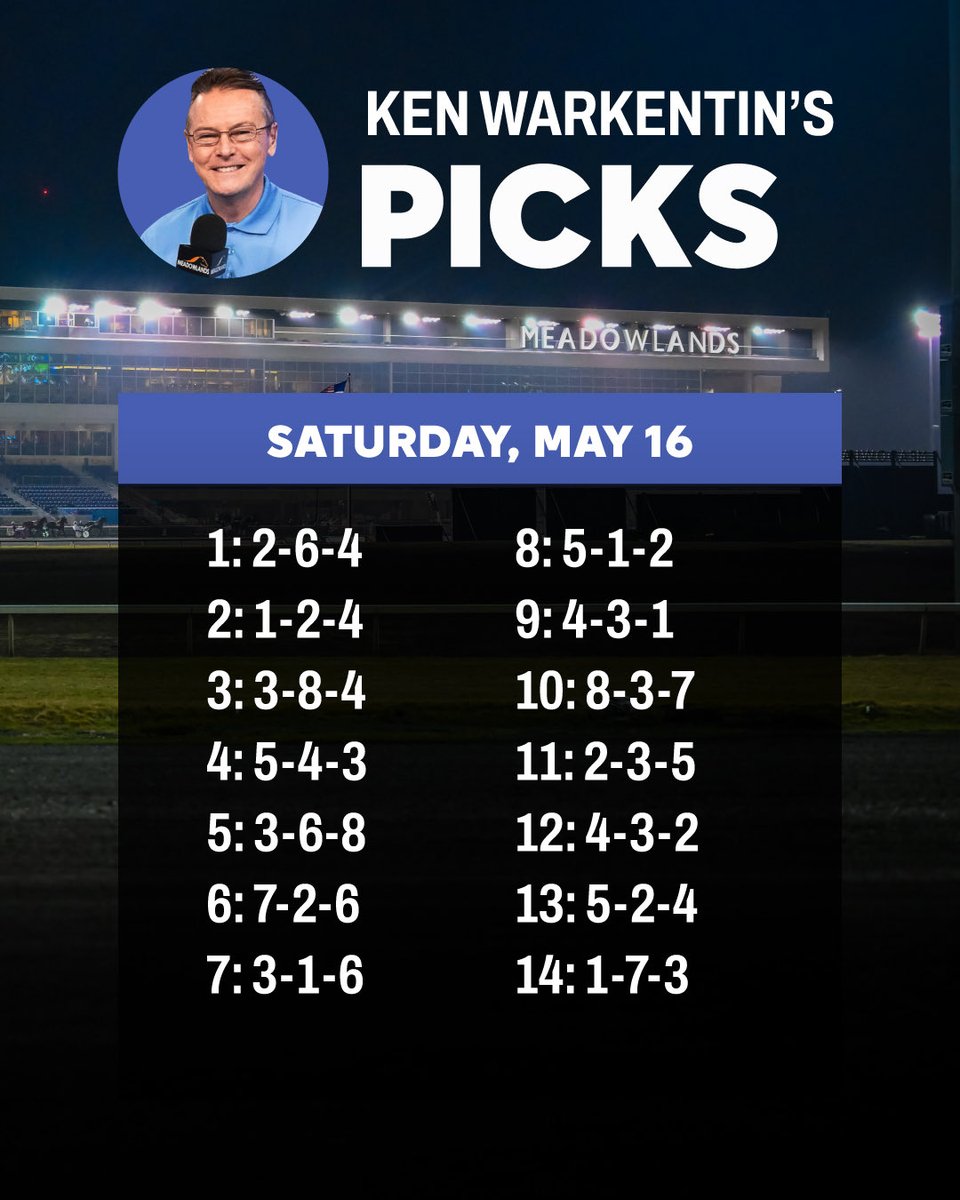 Meadowlands Racing tweet media