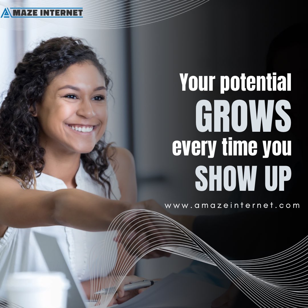 amazeinternet's tweet photo. Success doesn’t happen all at once — it grows quietly through consistency, effort, and the courage to keep showing up every single day.
Keep building. Keep believing. Your potential is limitless.

#GrowthMindset #ShowUpEveryday #SuccessJourney #MotivationDaily #BusinessGrowth https://t.co/cdy7a1mmwJ