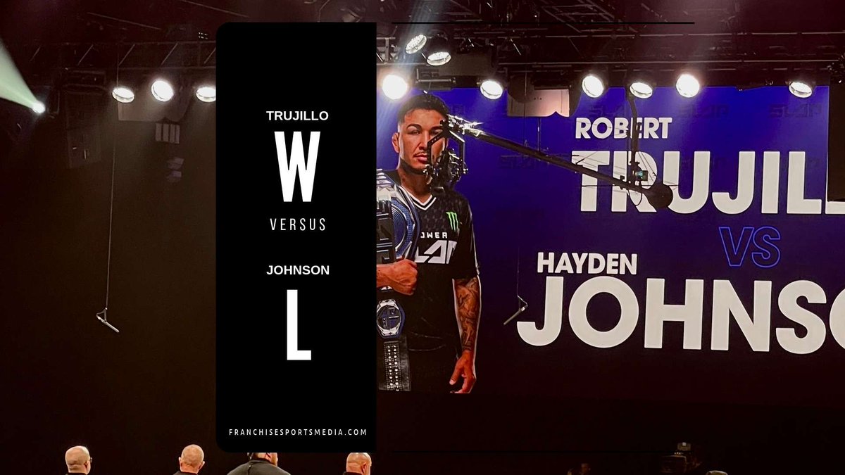 TheFranchiseLV's tweet photo. Powerslap 20: Trujillo vs Johnson It was a night of knockouts at Powerslap 20 with upsets, controversial decisions, a champion reminding the Slap world that he is still the REAL DEAL. Read the full recap by Kalani Lua (@Klua11) at: https://t.co/ns4iG5lkI6 https://t.co/vriUZ86fyB