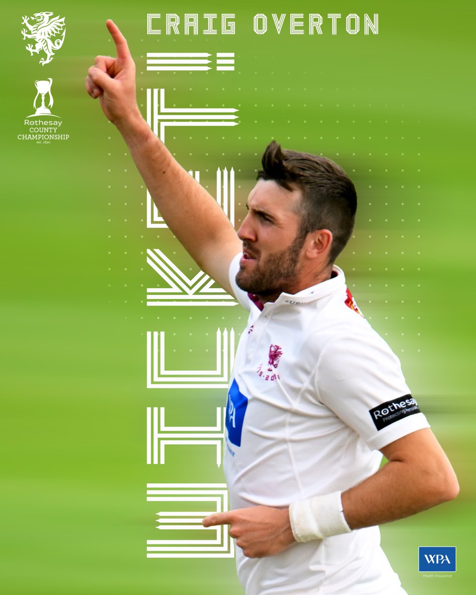SomersetCCC's tweet photo. CRAIGOOOO!!!!!!! 🔥

Craig Overton traps Haines LBW, who departs for 6! Sussex 21/1 (4.4).

WPA LIVE STREAM: https://t.co/zUo7G8C9P2 

#YouAreSomerset #SOMvSUS https://t.co/WPpU6G5aWe