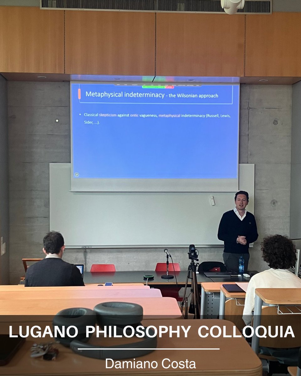 ISFILugano's tweet photo. 📌 Framed Moments

Lugano Philosophy Colloquia with Damiano Costa!

May 6, 2026 https://t.co/OUiXYwOfkK