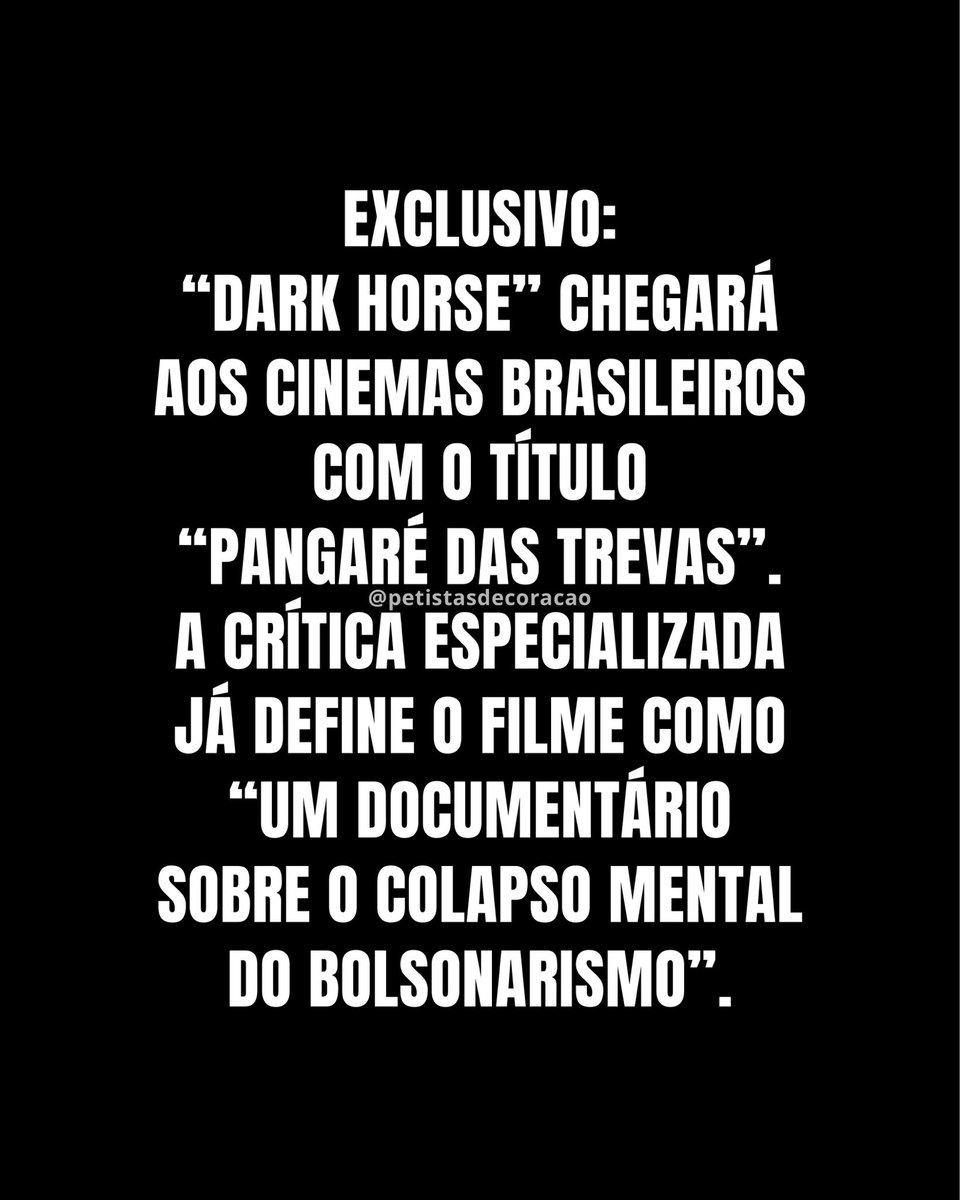PeTistas de Coração tweet media