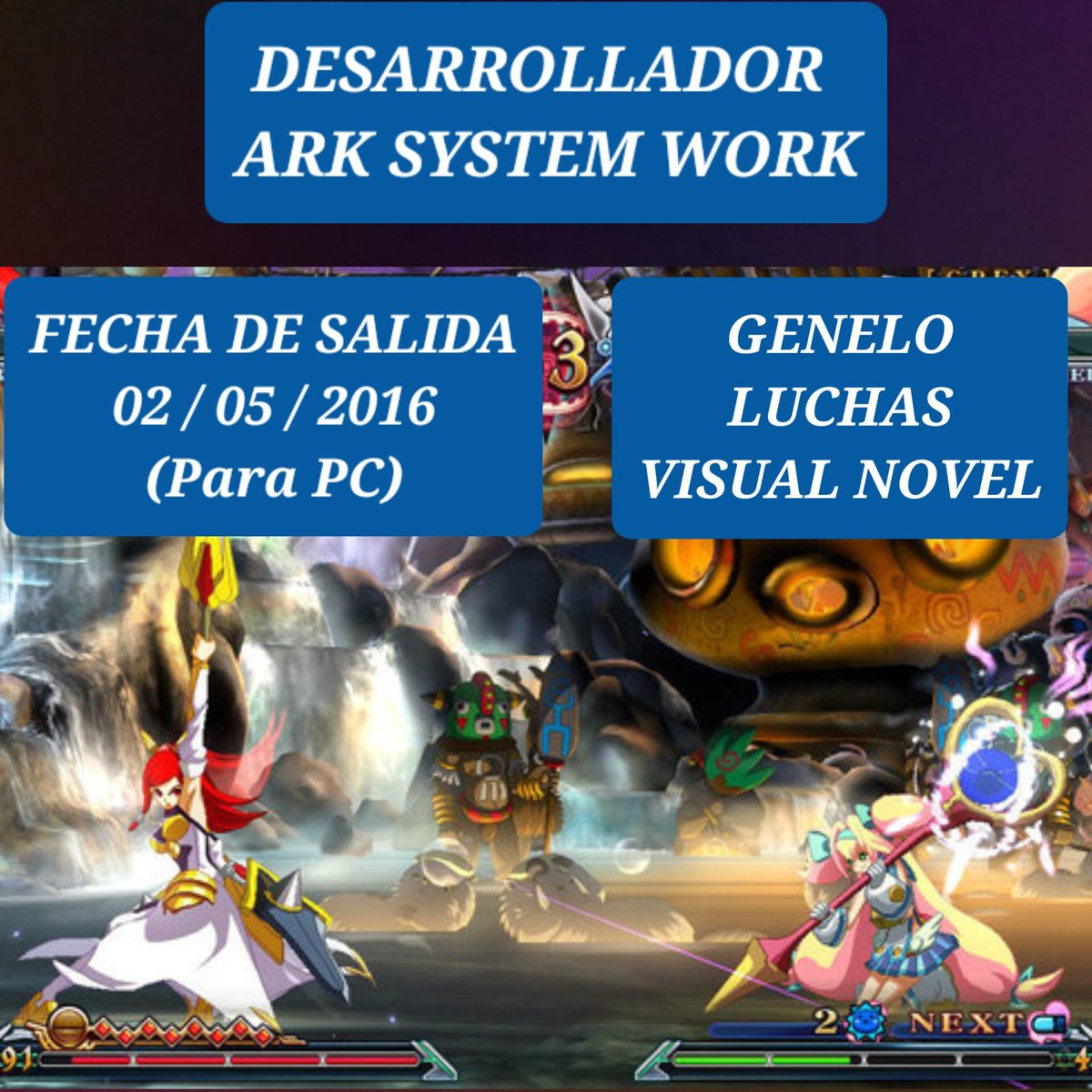 zackf00's tweet photo. El modo historia te permite disfrutar una interacción tipo Visual Novel que le da un plus al juego.
#blazeblue #arksystemworks #arcade #pc #zackgamez https://t.co/LVhpk5pbA9