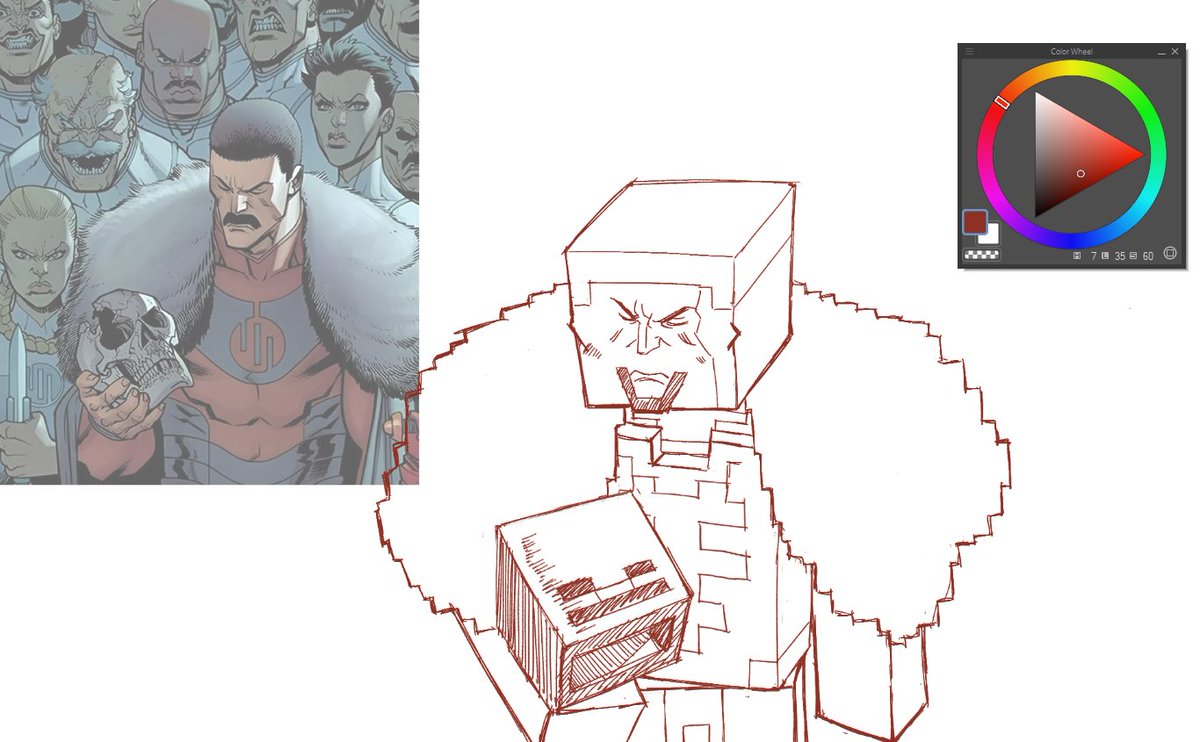 ChakaJyro's tweet photo. #invincible #minecraft https://t.co/pyr57qEOl2