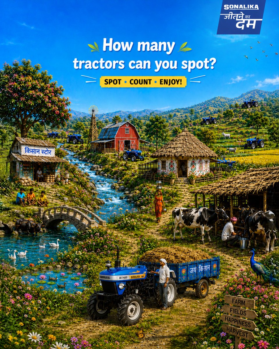 Sonalika Tractors tweet media