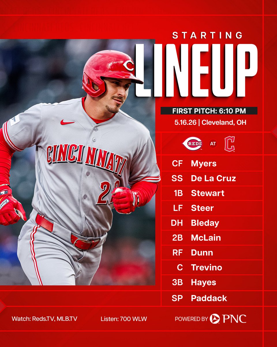 Cincinnati Reds tweet media