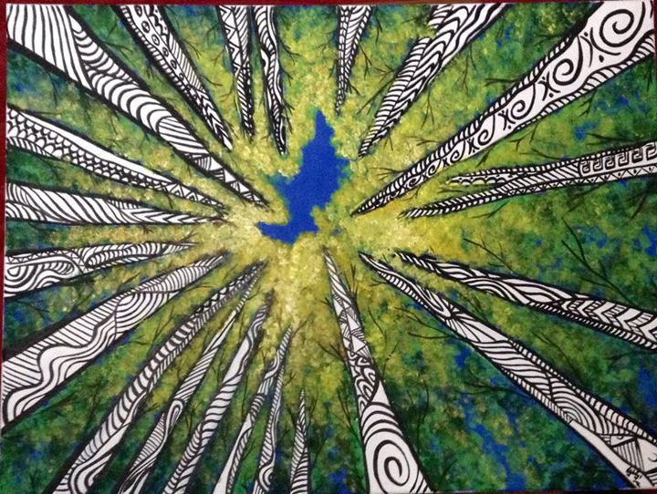 gilaporta's tweet photo. Art of the Day! "in the forest". Buy at: https://t.co/PFjI9dZa4K https://t.co/64P7PDYEij