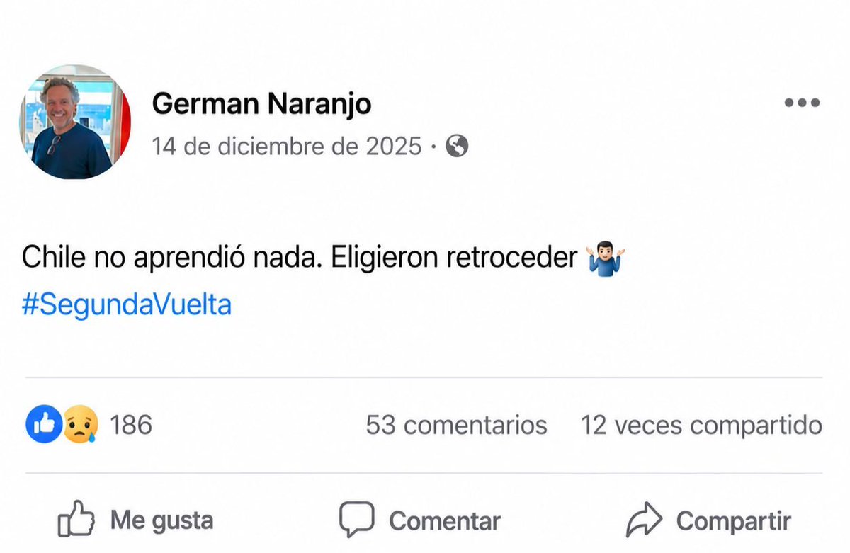 Make Chile Fome Again 🇨🇱 tweet media