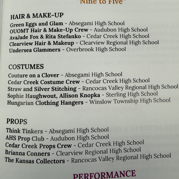 GEHRHSD's tweet photo. Lots of nominations for all 3 GEH schools today at the SNJ Cappies Awards Gala! https://t.co/S0xjYcz8HS