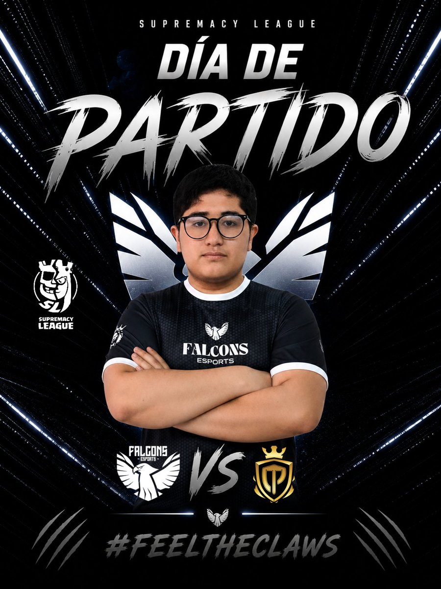 Falcons_CR's tweet photo. 💥 𝗠𝗔𝗧𝗖𝗛𝗗𝗔𝗬 💥

La garra vuelve al servidor. 🦅

Hoy disputamos la tercera jornada de la @CR_Supremacy STAFF y vamos con todo por la victoria. ⚔️

🆚 @ClashTeamPer1

#FEELTHECLAWS https://t.co/uYwK18L54C