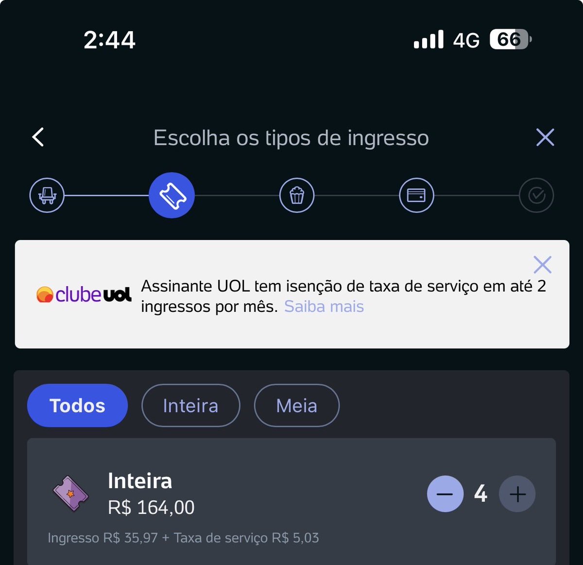 emmanuc's tweet photo. A tal da taxa de serviço não era ilegal @PROCONSCSJC? 4 taxas de serviço = 1 ingresso! https://t.co/CpIsTsDwJE