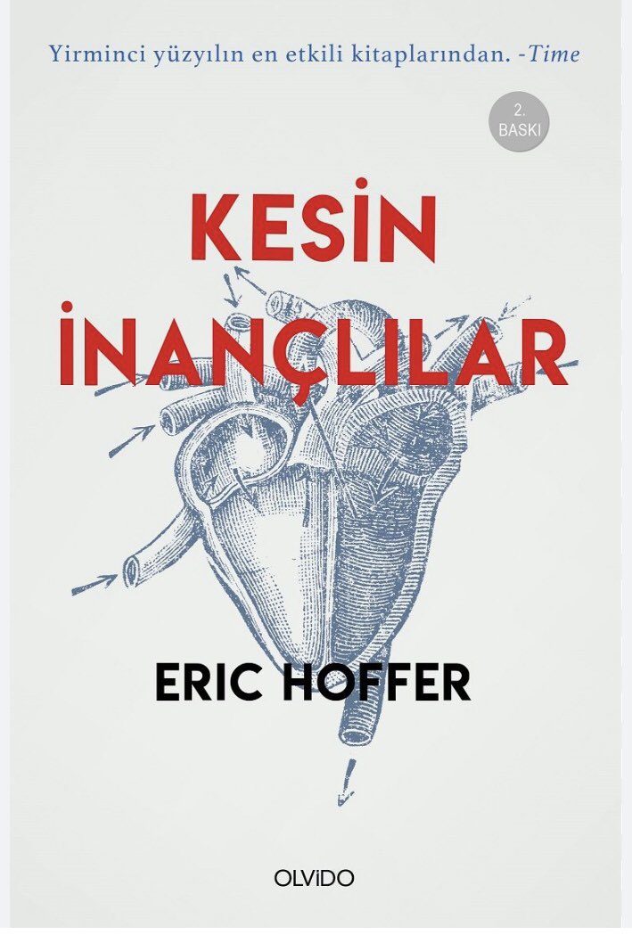 Selanik1881_38's tweet photo. İnsanlar neden bir partiye, cemaate ya da örgüte körü körüne bağlanır? 
Eric Hoffer, kült eseri "Kesin İnançlılar"da bu sorunun cevabını ideolojilerde değil, insan psikolojisinde arıyor. https://t.co/YB8GRDH2jE