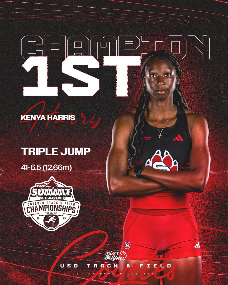 South Dakota Track & Field / Cross Country tweet media