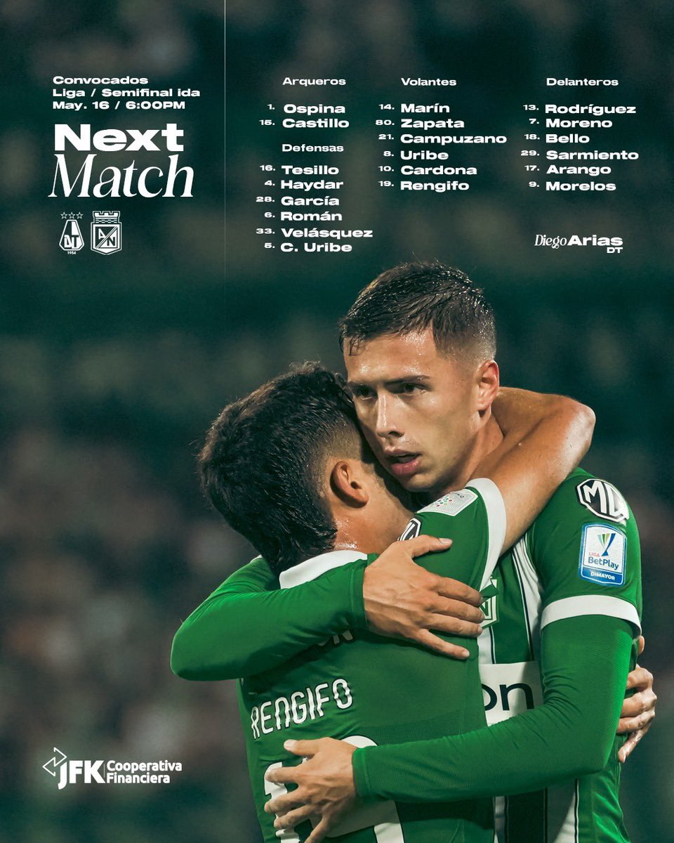 Atlético Nacional tweet media