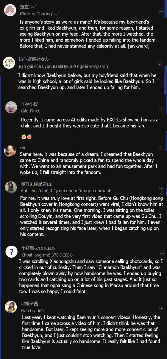 Byunlight1992's tweet photo. [Topic] How did you become a Baekhyun stan?
It seems like many people like Baekhyun because they met him in their dreams lmao https://t.co/HYfO19QUqR