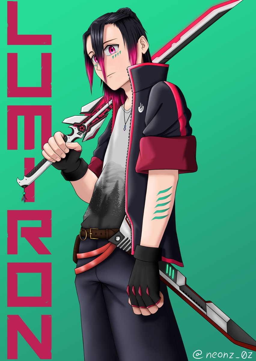 NeonzinVT's tweet photo. @Sarah_Draws8 Hello! There are my older arts of my OCs, I hope you like my style ^^

(i really like draw cyberpunk styles haha) https://t.co/Fl6WVNl4iL