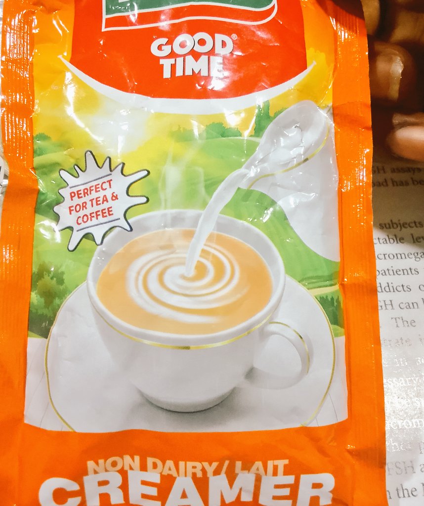 Almustapha313's tweet photo. People really get misled by packaging 😭
A doctor says “increase dairy/protein intake” and someone goes for “non-dairy creamer” thinking it’s helping nutritionally 💔
Always check the label carefully.
“Non-dairy creamer” is usually not milk, just glucose syrup, veg. Oils, flavour https://t.co/0isY8pwUJE
