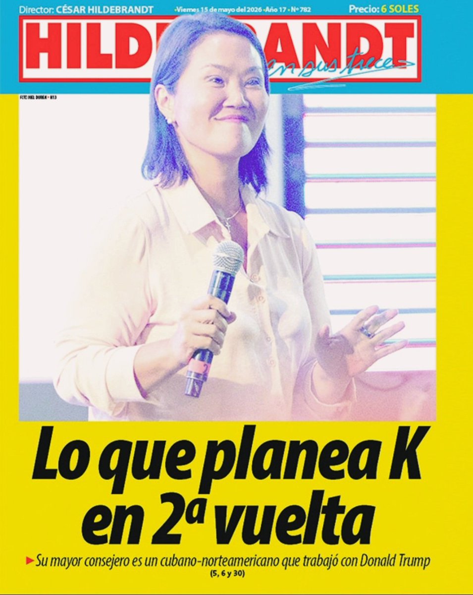 Semanario Hildebrandt en sus trece tweet media