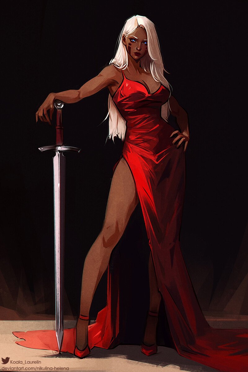 Koala_Laurelin's tweet photo. Dangerous women therapy✨
#FantasyArt https://t.co/IfZi9wjo9k