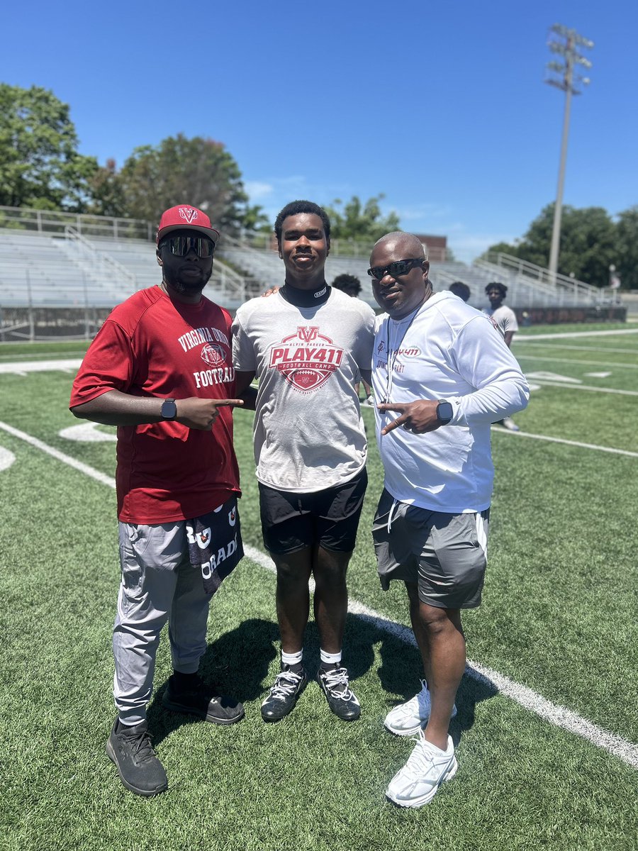 Hayden_G_FB's tweet photo. After a great camp and an amazing conversation with @CoachSmith60 and @APtheballcoach, I’m blessed and honored to receive an offer from Va Union! #AGTG #HardWork #OnlyUp 

@WoodsonFB @CoachJMcBride19 @CoachStapes42 @sixstarfootball @VaPrepsRivals @PrepRedzoneVA @carljfred @VUU_Football @VUUPanthers @247recruiting @ExpoRecruits