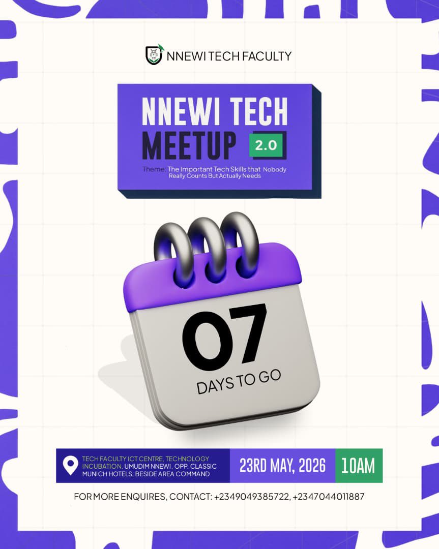 Nnewi Tech Faculty tweet media