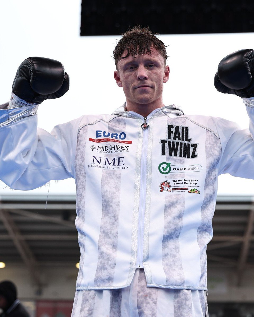 Queensberry's tweet photo. Carl Fail gets the win after a 8 round BATTLE ⚔️

#AllenHrgovic | Today | EcoPowerStadium, Doncaster | @daznboxing https://t.co/zXbo2s0V0P