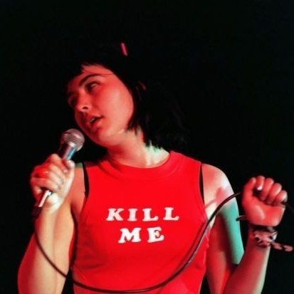 ashstabbath's tweet photo. Kathleen Hanna / Bikini Kill https://t.co/aTc80nDSME