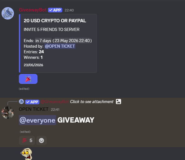 KudaSTW's tweet photo. 🎁20 USD GIVEAWAY🎁
- ♻️and join the discord: https://t.co/IGF7GiIer4 https://t.co/r71DbF0c7I